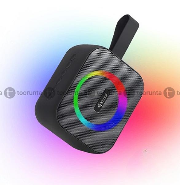 Kisonli S12 Bluetooth Speaker With Rgb Light Portable Wireless Speaker Aux/tf Card/u Disk/usb