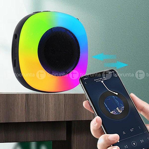 Kisonli S17 Bluetooth 5.0 Colorful Light Rgb Portable Speaker