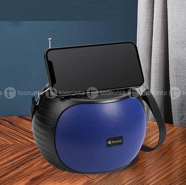 Kisonli Sc22 Portable 10w Solar Power Stereo Speaker Usb/tf/fm Support