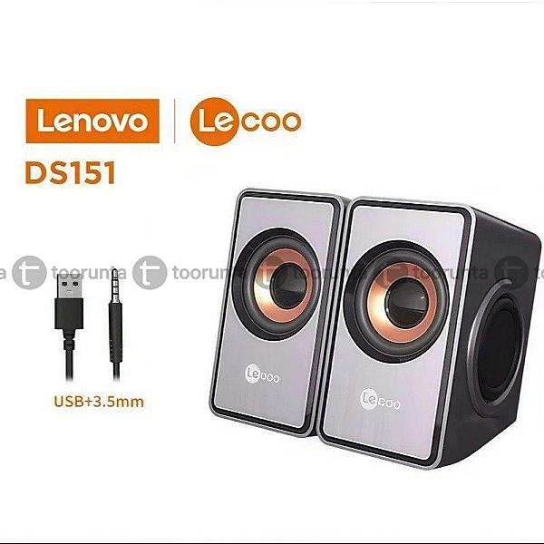 Lenovo Lecoo Ds151 Audio Desktop Computer Speaker Wired Usb Multimedia