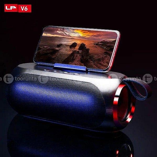 Lp V6 Wireless Bluetooth Speaker Portable Big Speaker With Subwoofer & Multifunction Playback