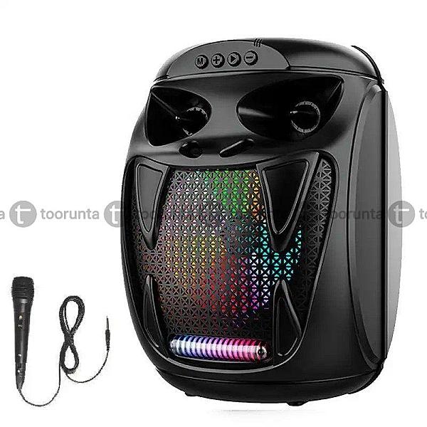 Zqs 8137 8 Inch Portable Bluetooth Speaker Fm Radio Tf Card Usb Aux Player With Mic