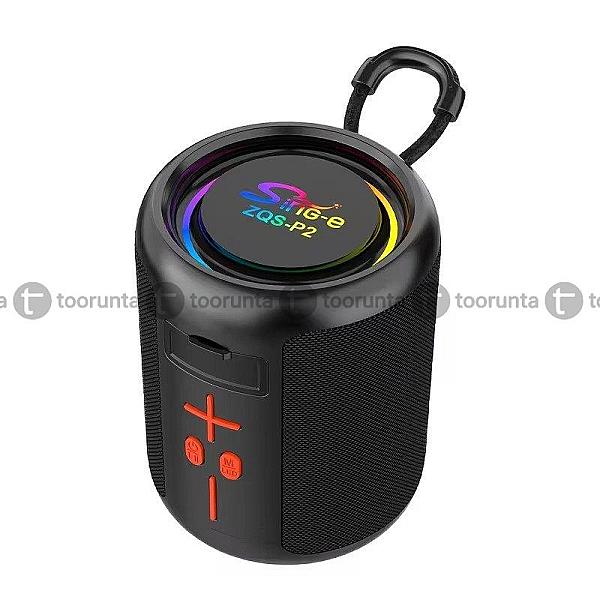 Zqs-p2 Portable Wireless Zqs P2 Bluetooth Speaker With Tws, Fm Radio, Usb & Tf Card Support
