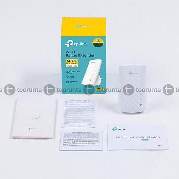 Tp-link Ac 750 Mesh Wi-fi Extender Model No:re200
