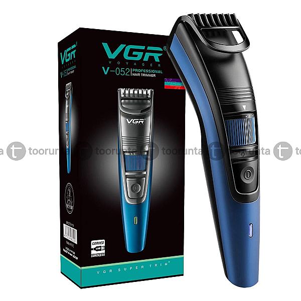 Vgr Hair Clipper Rechargeable Hair Cutting Machine Waterproof Barber Trimmer 052