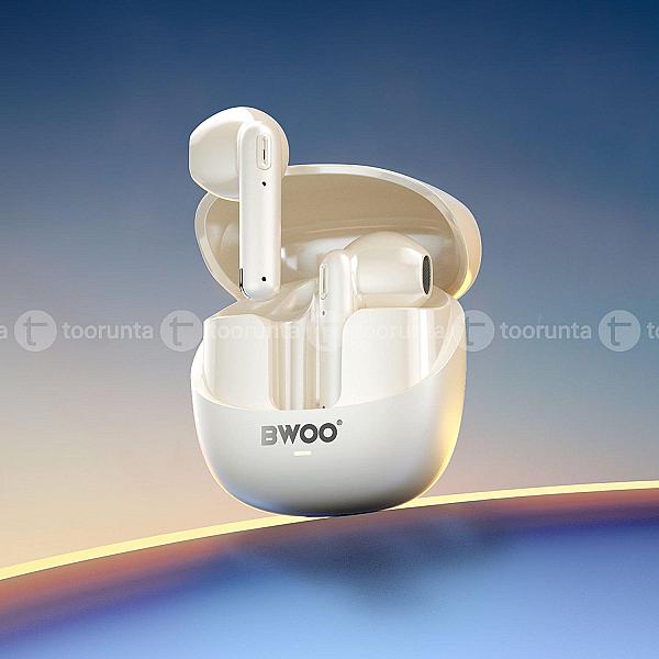 Bwoo Bw98 Enc Bt V5.3 Half In Ear Wireless Earbuds