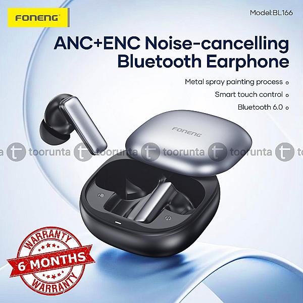 Foneng Bl166 Sliding-lid Anc + Enc Noise Canceling Tws Earphones
