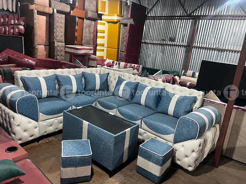 Heavy Luxury Corner Sofa 7 Seat