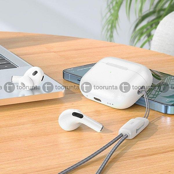 Hoco Ew49 True Wireless Bluetooth Earphone With Lanyard