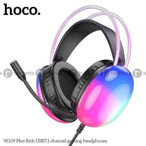Hoco W109 Plus 7.1 Surround Sound Gamingg Headphone