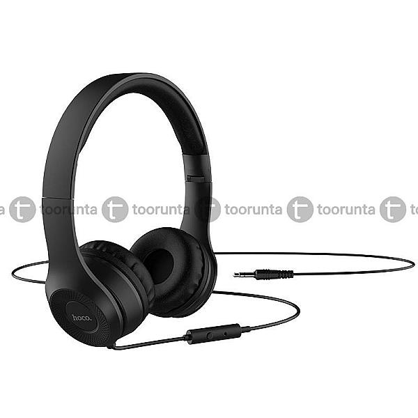 Hoco W21 Headphones Wired Headset With Mic