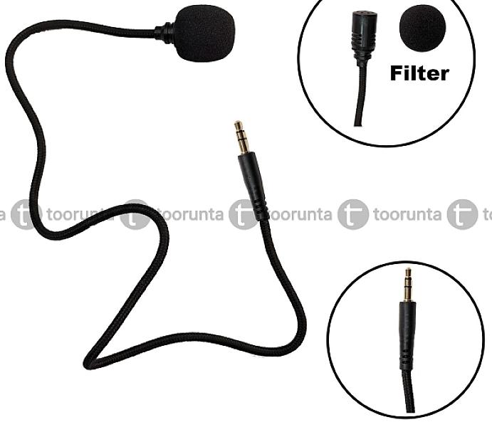 3.5mm Stereo Flexible Mic Audio External Microphone For Gopro