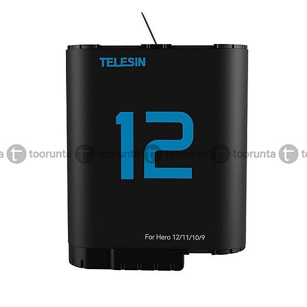 Telesin Charging Spare Battery For Gopro Hero 9/10/11/12