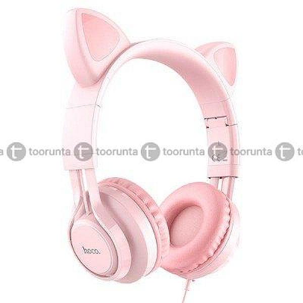 Hoco W36 Cat Ear Headphones With Mic