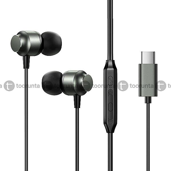 Joyroom Jr-ec06 Type-c Series In-ear Metal Wired Earphone