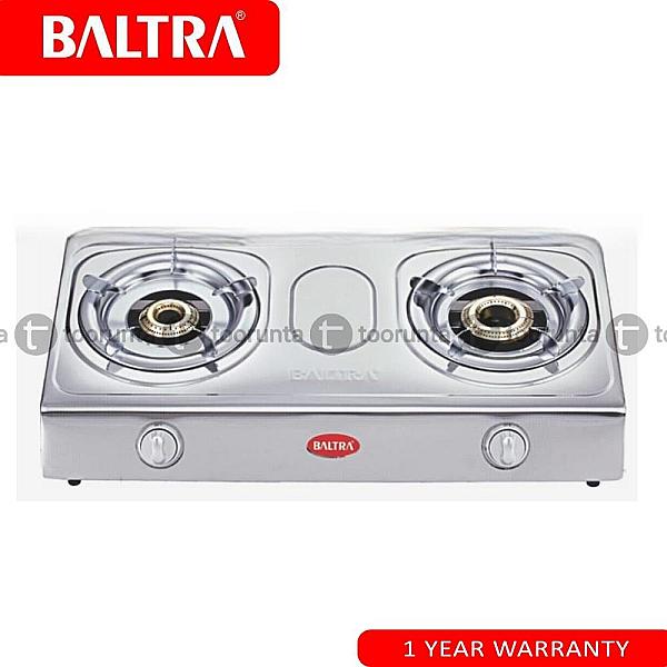 Baltra Steel Silver Automatic Gas Stove