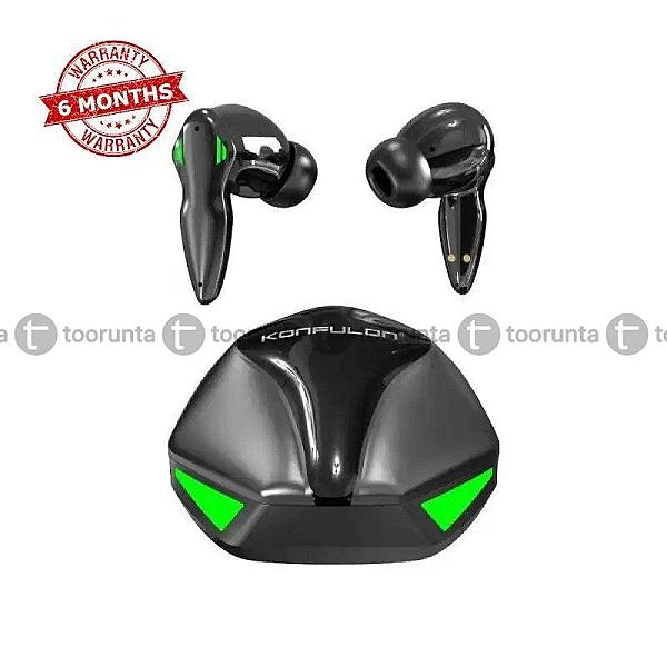 Konfulon Gt-01 Gaming Bluetooth Earphone No Delay Hifi Quality Sound Music