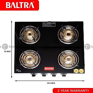 Baltra Nexa Four Burner Gas Stove (bgs 159)