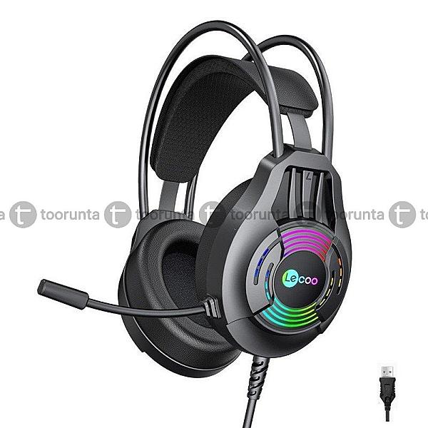 Lenovo Ht406 Wired Usb Gaming Headset Rgb Led And Mic