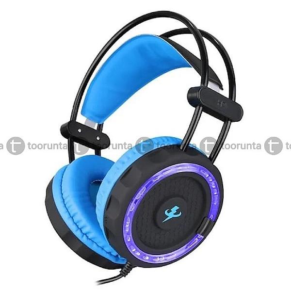 Misde H7 Surround Deep Bass Stereo Sound Usb Led Light Gaming Headphone With Mic