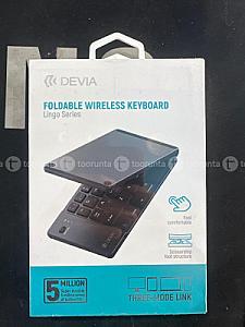Foldable wireless keybord