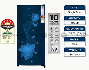 Videocon Refrigerator – 190 Ltr Single Door (VD-201FB/FR)
