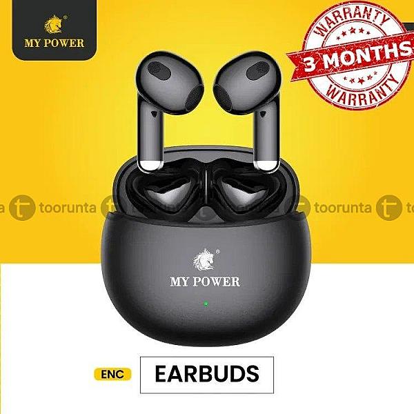 My Power Mt128 Wireless Bluetooth Enc Earbuds