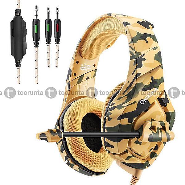 Onikuma K1b Pro Premium Gaming Headphone With Mic