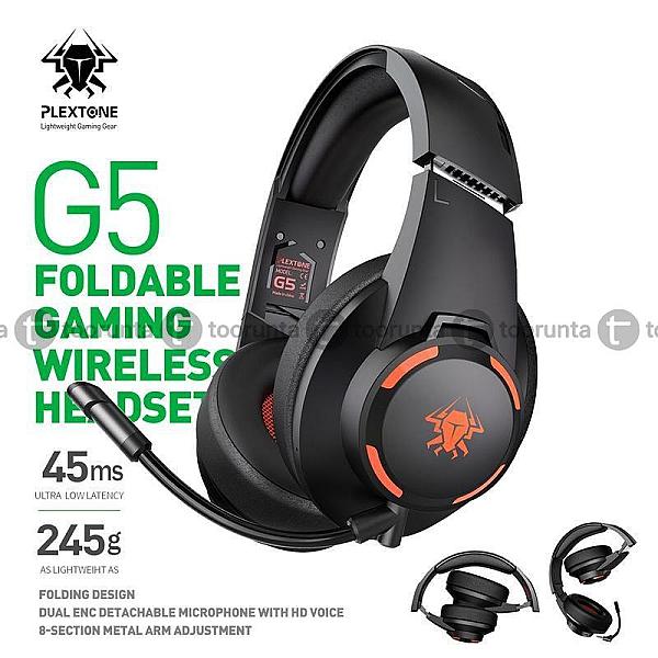 Plextone G5 Bluetooth Foldable Gaming Wireless Headset