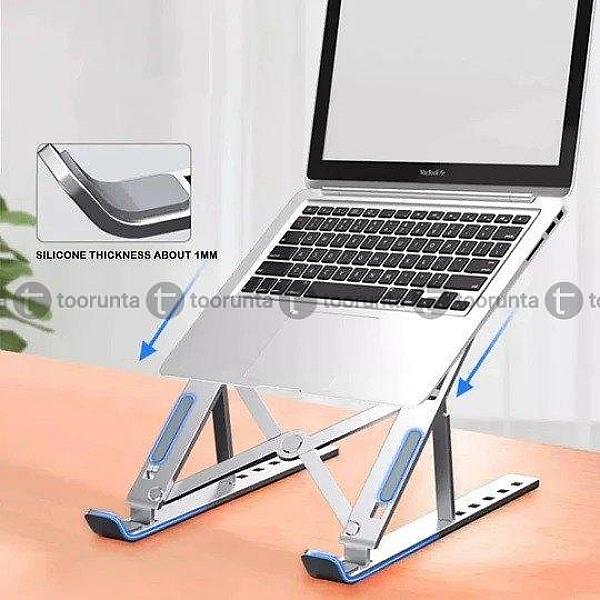 Aluminum Alloy 7 Level Adjustable Laptop Stand
