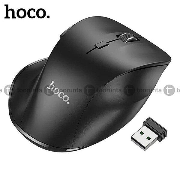 Hoco Gm24 Wireless Mouse Dual Mode Bluetooth 2.4ghz Usb Side Buttons Wireless Mouse