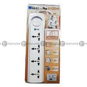 Micro MPS-241-A 4-Socket Universal Power Extension Cord