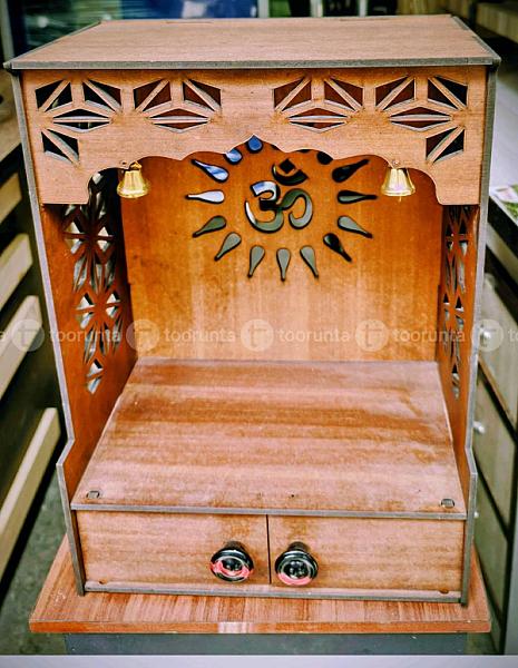 Wooden Puja Mandir