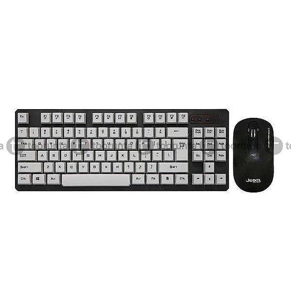 Jedel Ws680 Mini Wireless Keyboard Mouse Combo