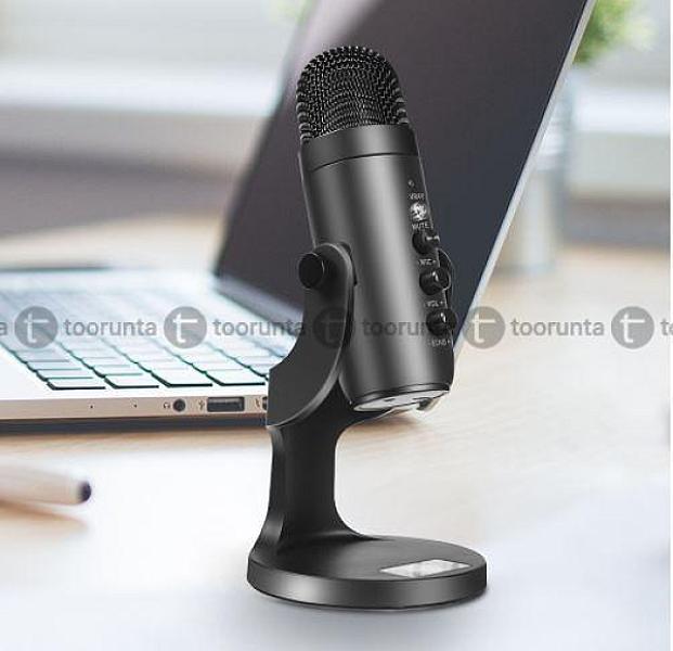 Jmary Mc Pw8 Professional Condenser Microphone Desktop Usb Recording & Live Microphone