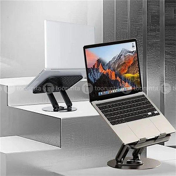Jmary Mk85 Tablet And Laptop Stand Swivel And Foldable Dual Axis