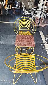Two sit coffee table