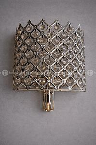 wall mount crystall wall light