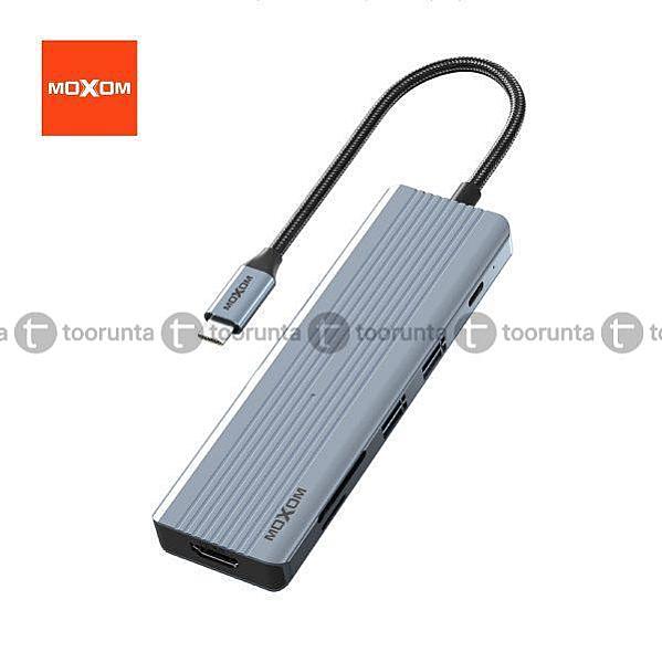 Moxom Mx Hb08 Pd100 Watt 9 In 1 High Speed Type C Hub