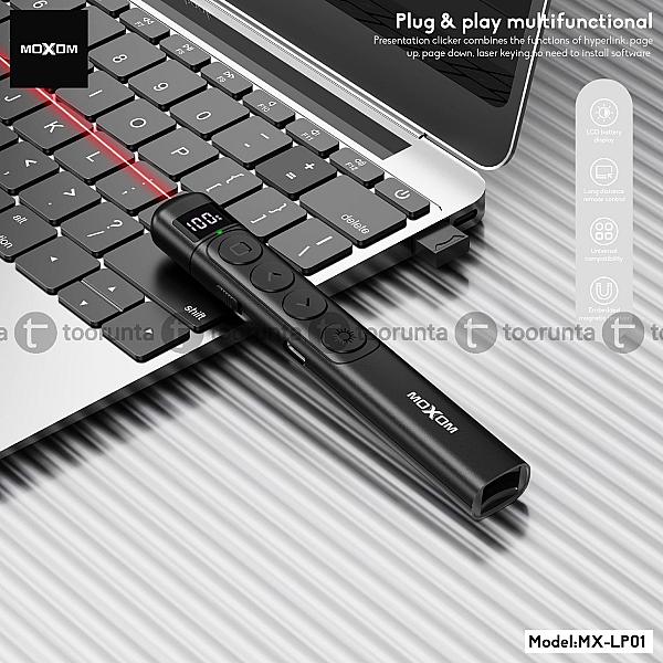 Moxom Mx Lp01 Pioneer Laser Page Turning Pen Powerpoint Presenter