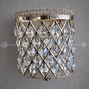 wall mount crystall wall light