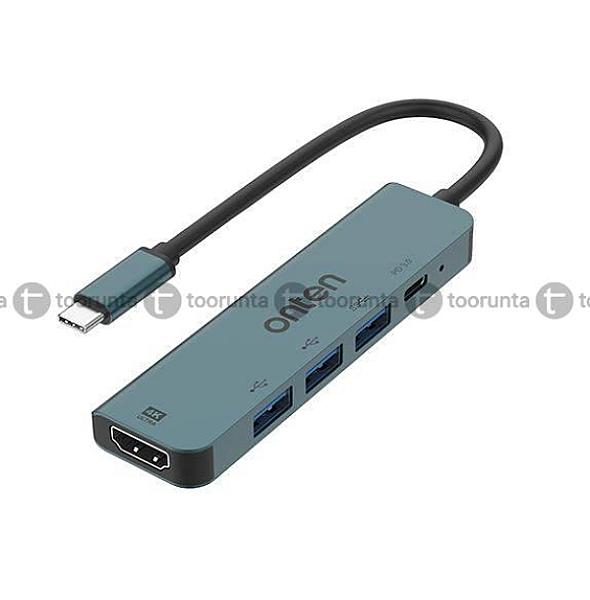 Onten Uc907 Usb-c Multi Function 5 In 1 Docking Station
