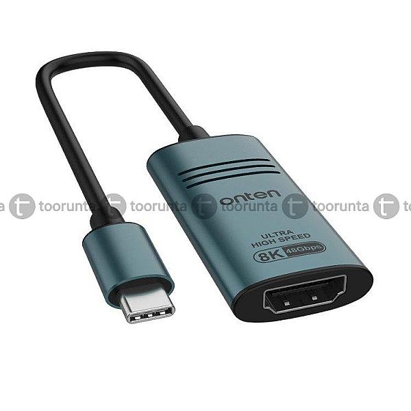 Onten Uc981 Usb-c To Hdmi 8k High Speed Adapter