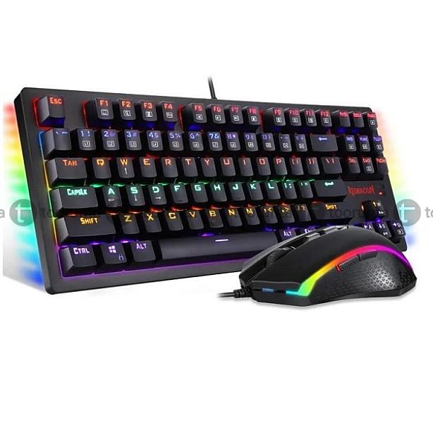 Redragon S113 Mechanical Gaming Keyboard Mouse Combo