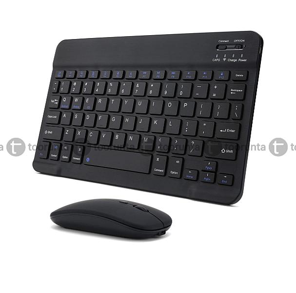 Ultra Slim Rechargeable Wireless Bluetooth Keyboard And Mouse Combo