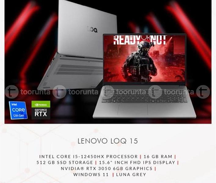 Lenovo Loq I5 12th Gen /16/512/rtx 3050 6 Gb