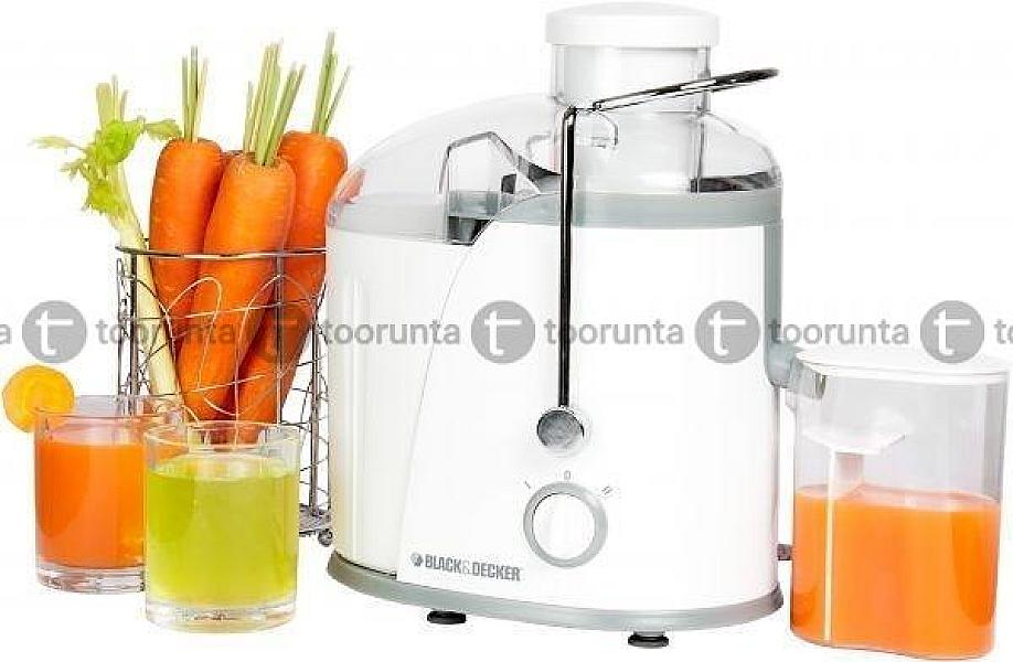 Black+Decker 400W Juicer: Juice Extrac Mixer Grinder - JE400-B5