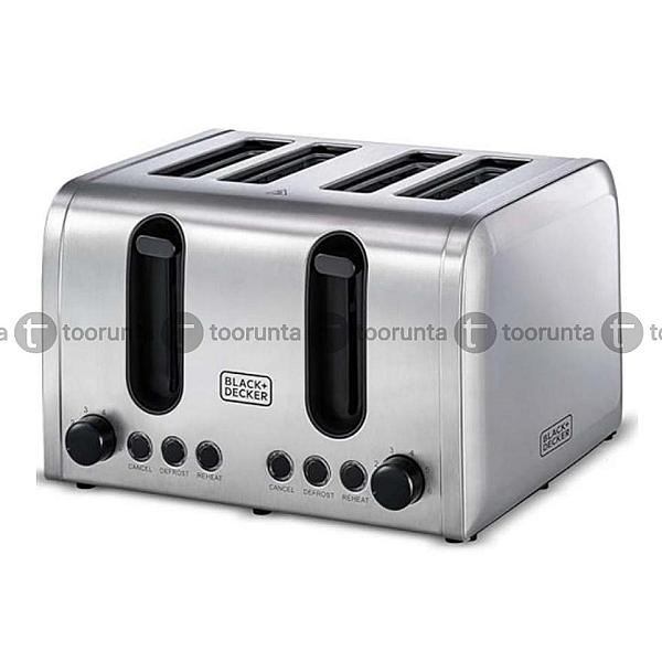 BLACK+DECKER Toaster, 4-Slice, 2100W