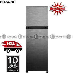 Hitachi 275 Liters Double Door Refrigerator-HRTN5275MFPSVKH