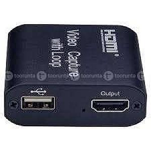 4k Video HDMI Capture Card with Loop Out
